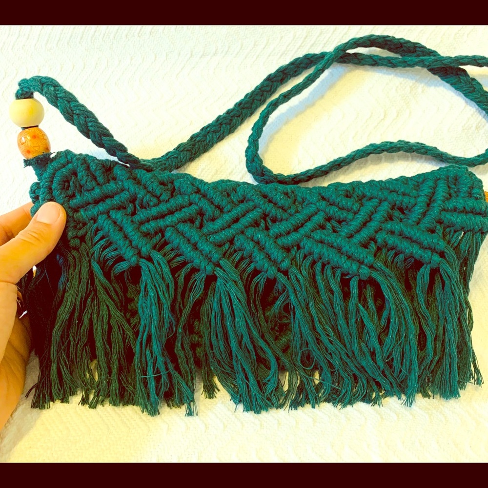 Baguette clutch bag